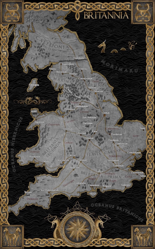 Merlin's Map - Dark Fantasy Books